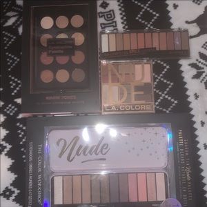Eyeshadow and makeup brushes!